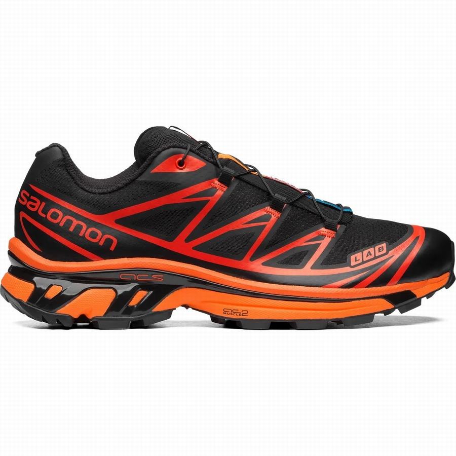 Salomon Xt-6 Hardloopschoenen Dames Zwart/Oranje (PHL6182HL)